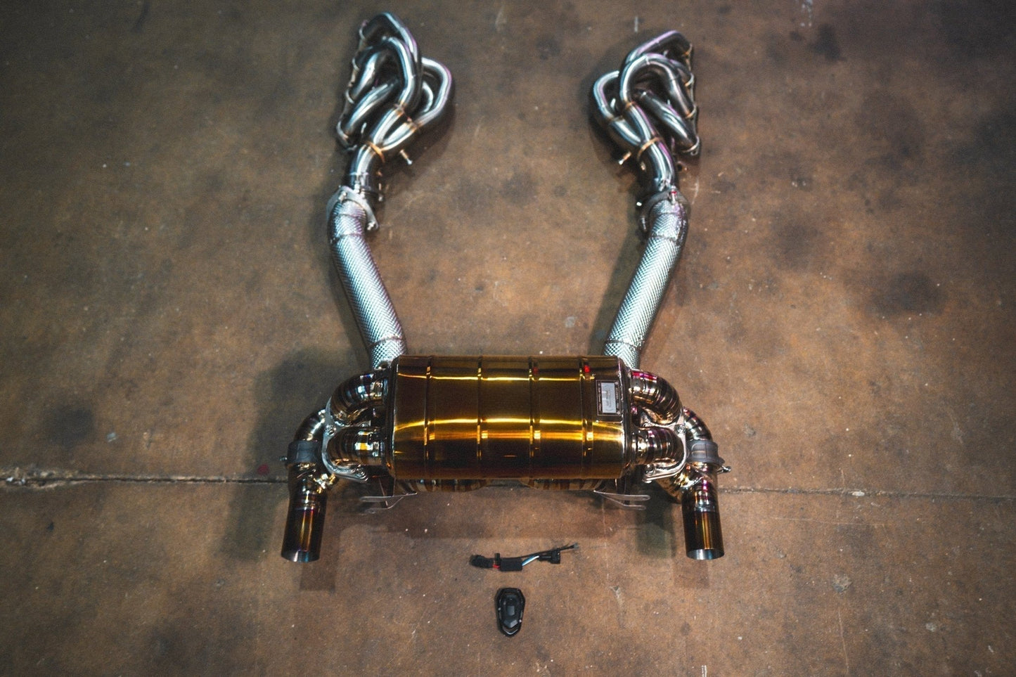 Ferrari F430 Scuderia / 16M نظام كورساترونك الإلكتروني - Corsatronic Exhausts