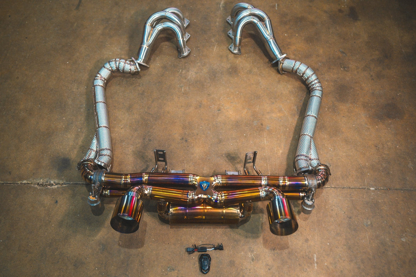 Porsche 718 GT4 / Boxster Spyder Valved Sport Exhaust System