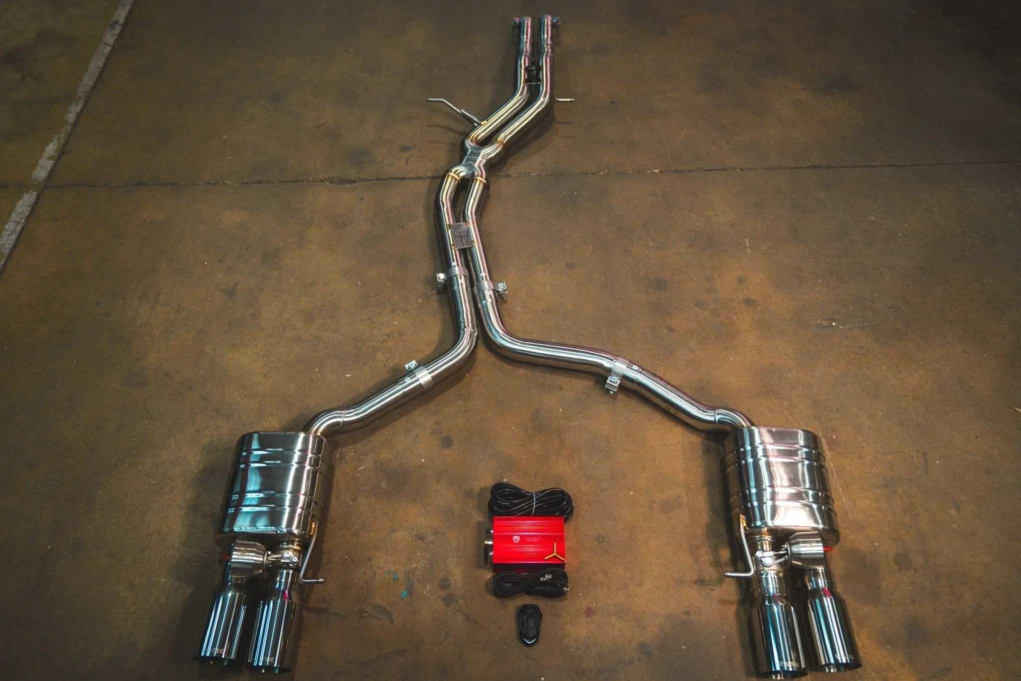 Audi B8 / B8.5 S4 / S5 كات باك كورساترونك الإلكتروني - Corsatronic Exhausts