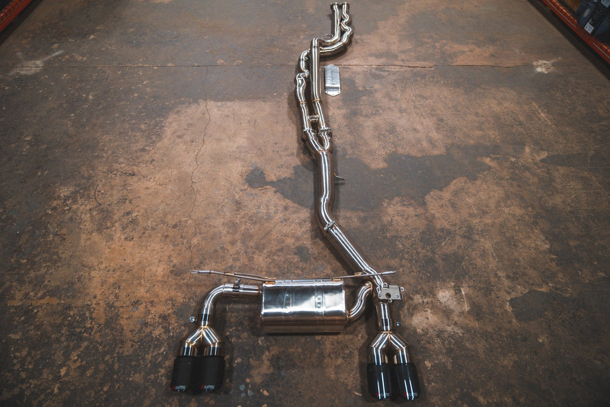 BMW F87 M2 Competition Equal Length Valved Sport Exhaust System - Corsatronic Exhausts