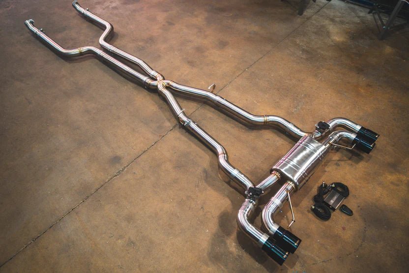 BMW G30 M550I Cat Back CorsaTronic Electronic