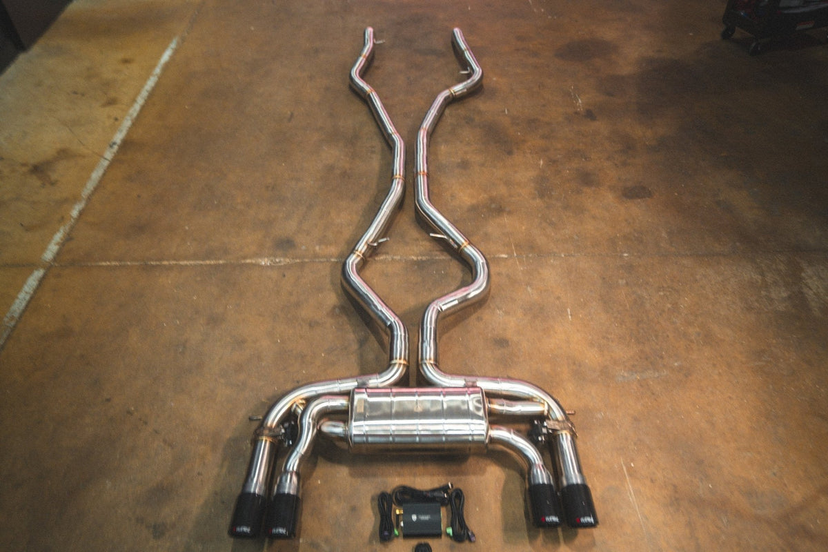 BMW X5M / X6M كات باك كورساترونك الإلكتروني (F85 / F86) - Corsatronic Exhausts