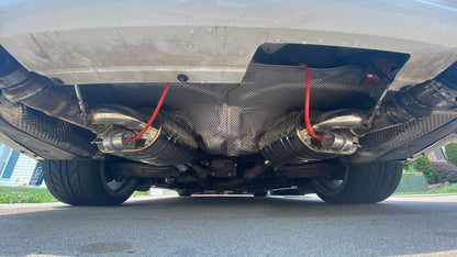 دبة كورسا الاصدار العريض مع كامل ملحقات التشغيل - Corsatronic Exhausts