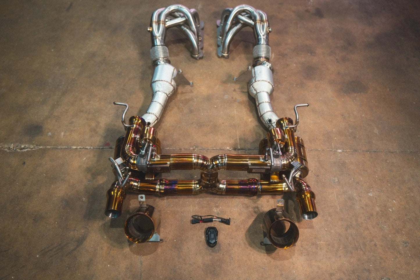 Ferrari 458 Speciale / Aperta نظام كورساترونك الإلكتروني - Corsatronic Exhausts