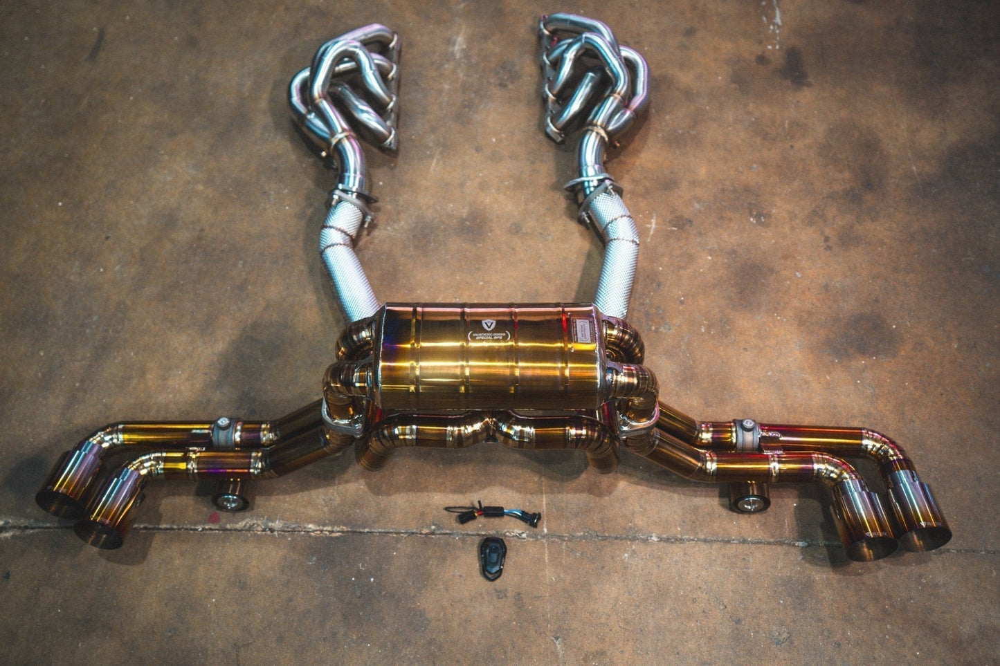 Ferrari F430 نظام كورساترونك الإلكتروني - Corsatronic Exhausts