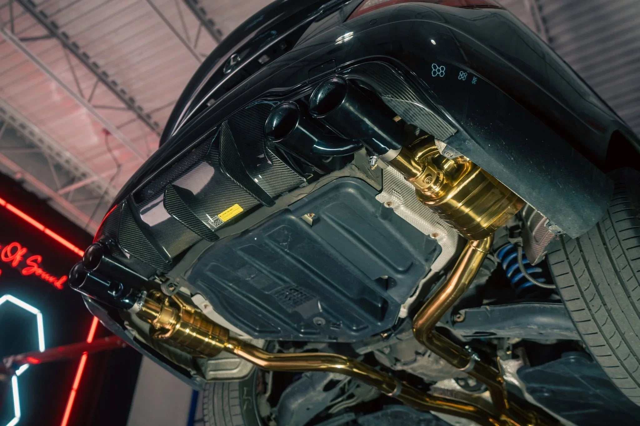 كات باك كورساترونك الإلكتروني Mercedes C63 AMG W204 - Corsatronic Exhausts