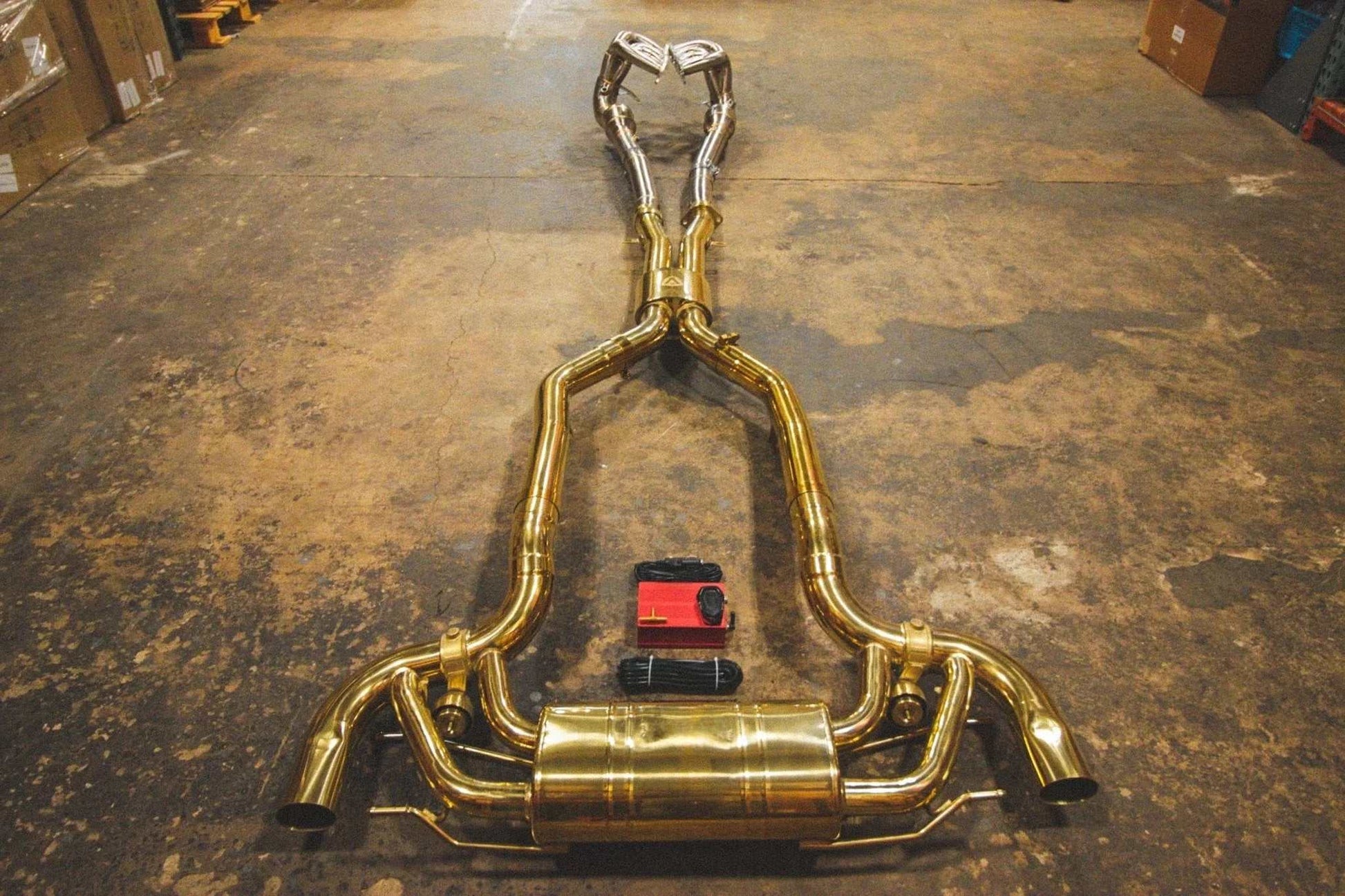 كات باك كورساترونك الإلكتروني Mercedes SLS AMG - Corsatronic Exhausts