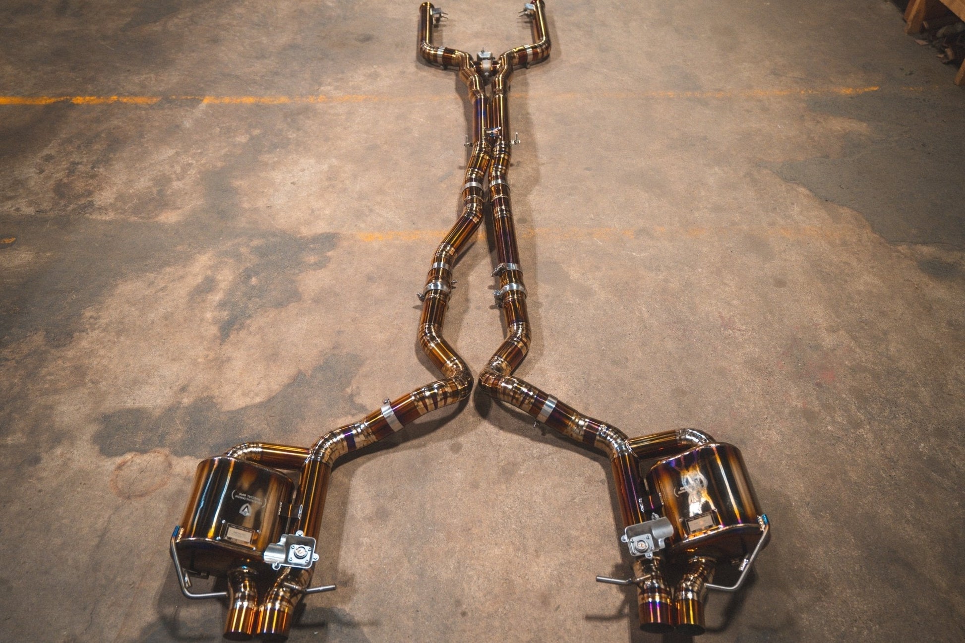كات باك كورساترونك الإلكتروني Mercedes W205 C63 / C63s - Corsatronic Exhausts