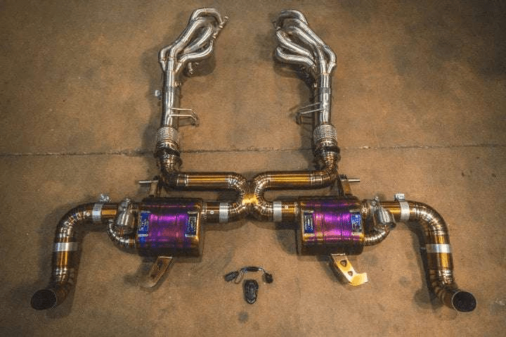 كات باك كورساترونك Audi R8 - Corsatronic Exhausts