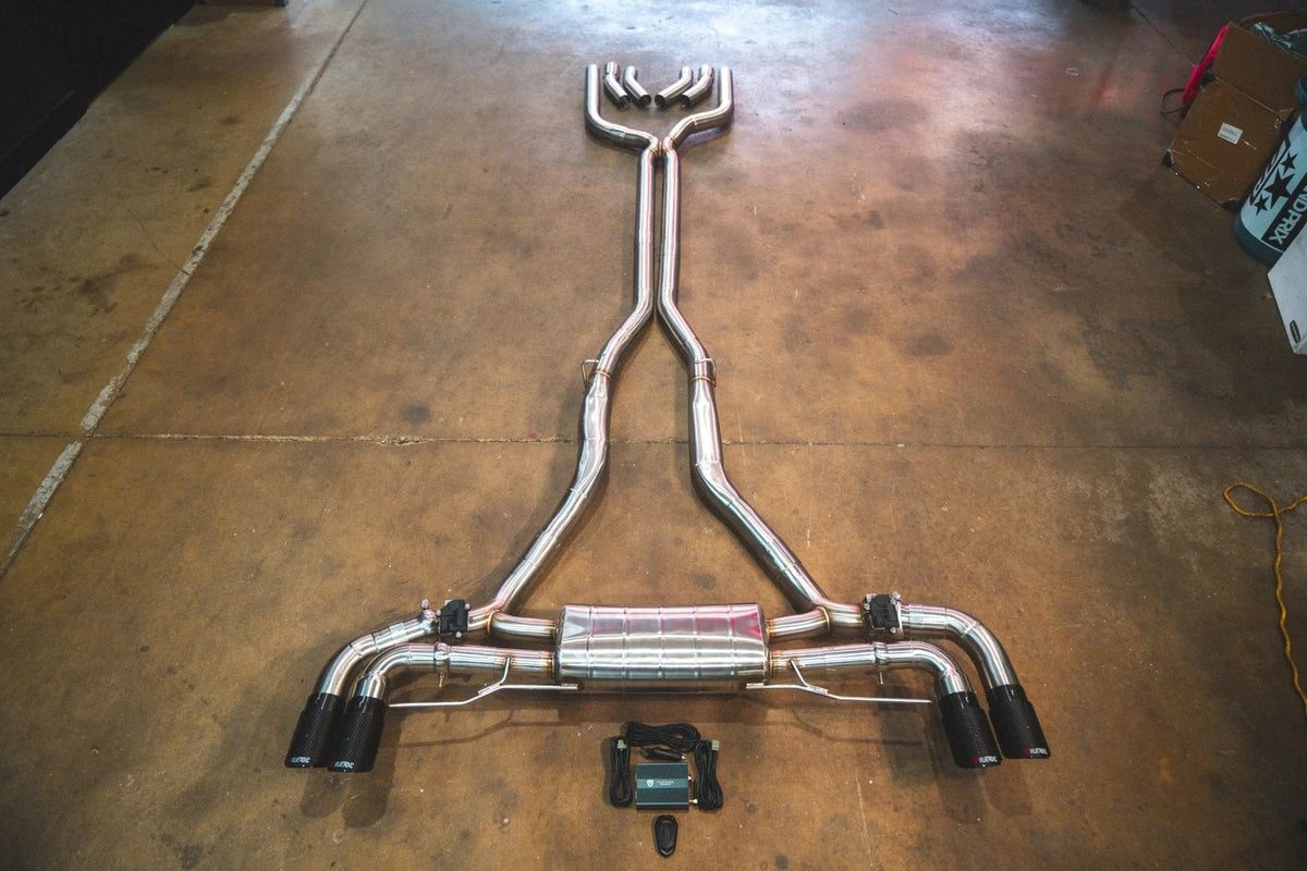 كات باك كورساترونك BMW X5/X6 M50i/M60i - Corsatronic Exhausts