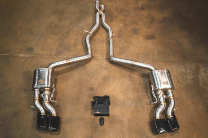 Mercedes W218 CLS63 AMG كات باك كورساترونك الإلكتروني - Corsatronic Exhausts