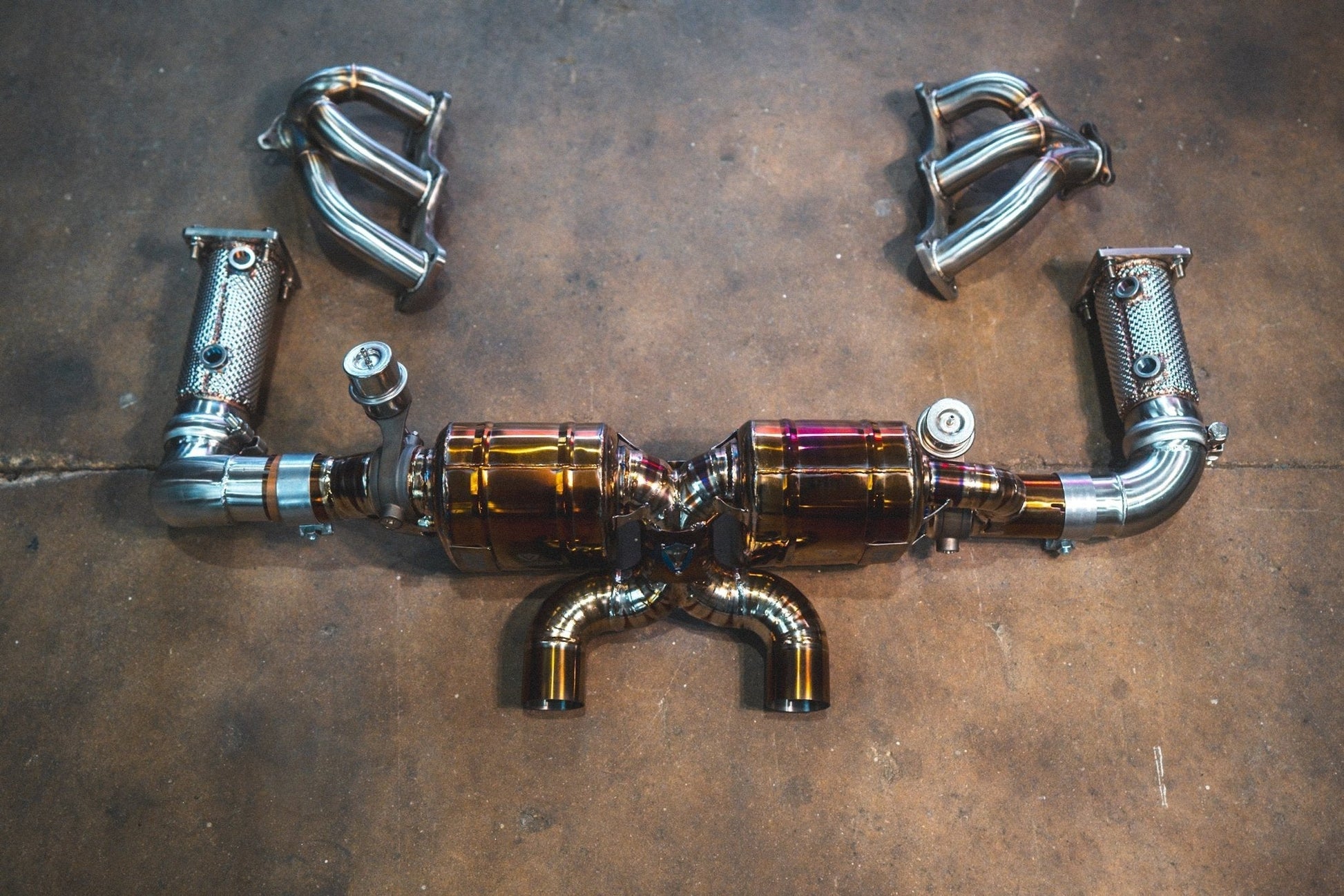 Porsche 991.2 Carrera كات باك كورساترونك الإلكتروني - Corsatronic Exhausts